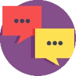 chatty android application logo